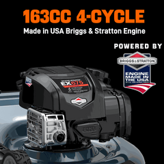 SENIX 22" 163cc Briggs & Stratton Engine Gas Self-Propelled Lawn Mower | SENIX Tools