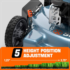 SENIX 20" 144cc 4-Cycle Gas Push Lawn Mower | SENIX Tools