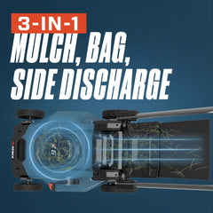 X6 60V Max* 21" Cordless Push Lawn Mower, Brushless (6.0 Ah Battery & | Lawn Mowers | SENIX Tools