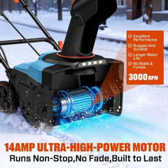 14 Amp 18" Corded Electric Snow Blower