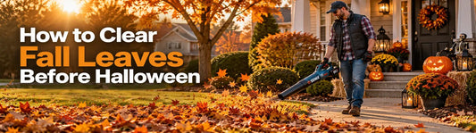 How to Clear Fall Leaves Before Halloween