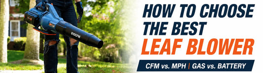 Best Leaf Blower for Wet Leaves: CFM vs. MPH Guide