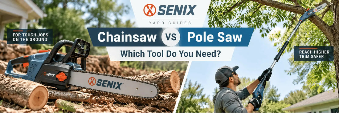 Chainsaw vs Pole Saw: Which Tool Do You Need?