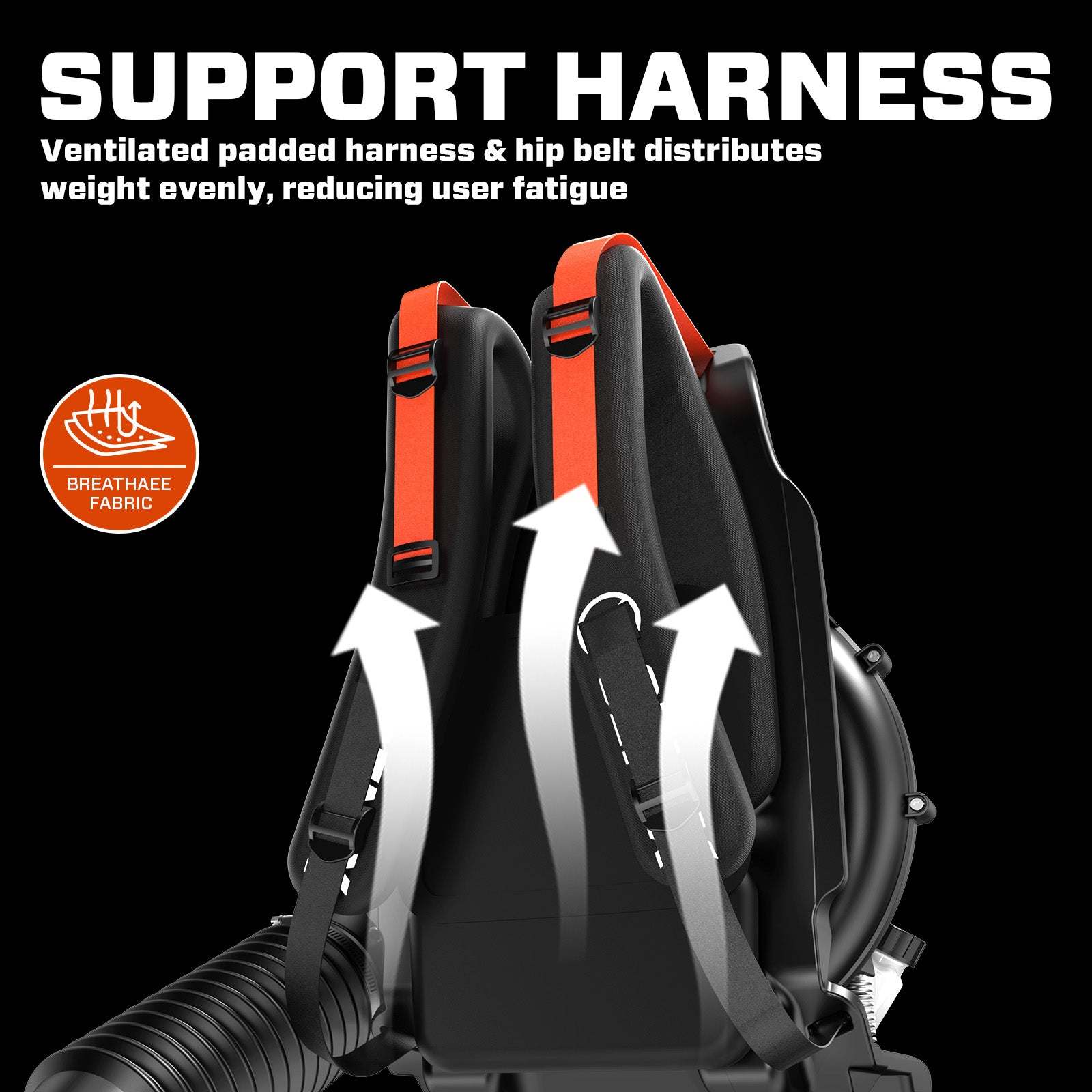 4QL® 49cc 4-Cycle Gas Backpack Leaf Blower