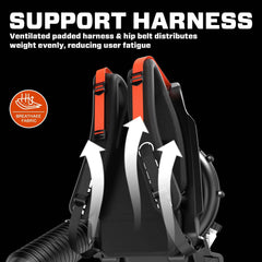 4QL® 49cc 4-Cycle Gas Backpack Leaf Blower