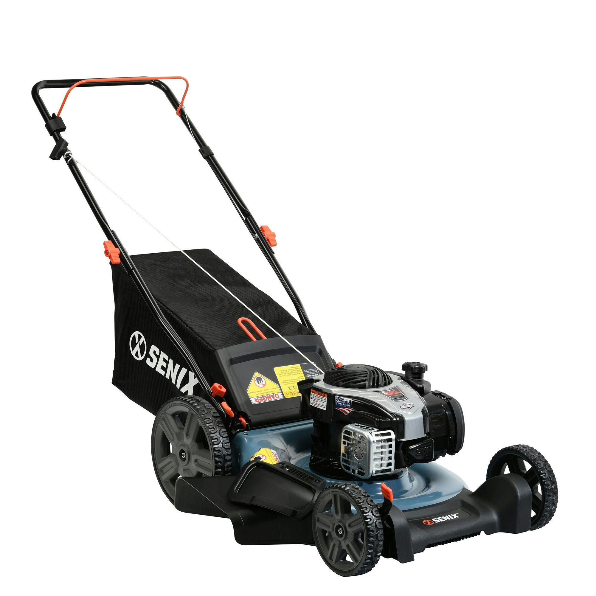 1*21-Inch 140cc Gas Powered Push Lawn Mower 