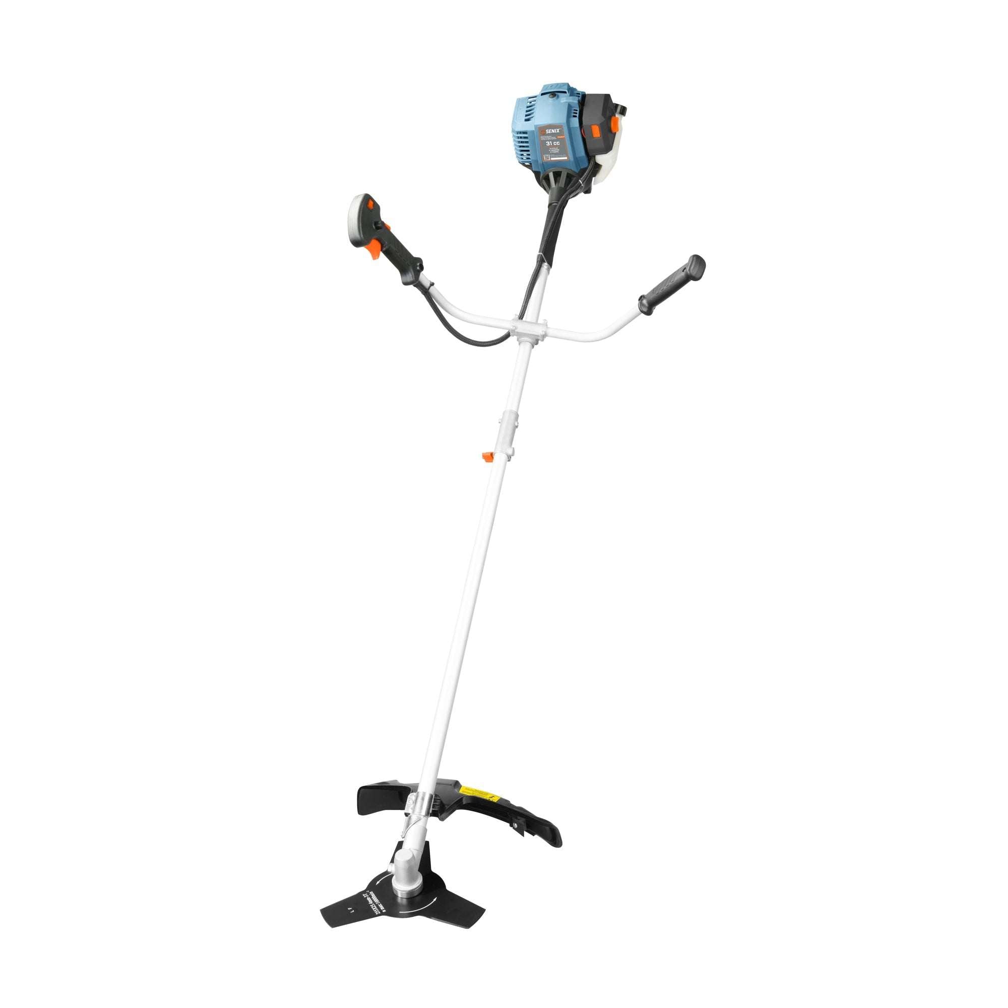 4QL® 31 cc 4-Cycle Gas Powered 10-Inch Brush Cutter and String Trimmer | SENIX Tools 
