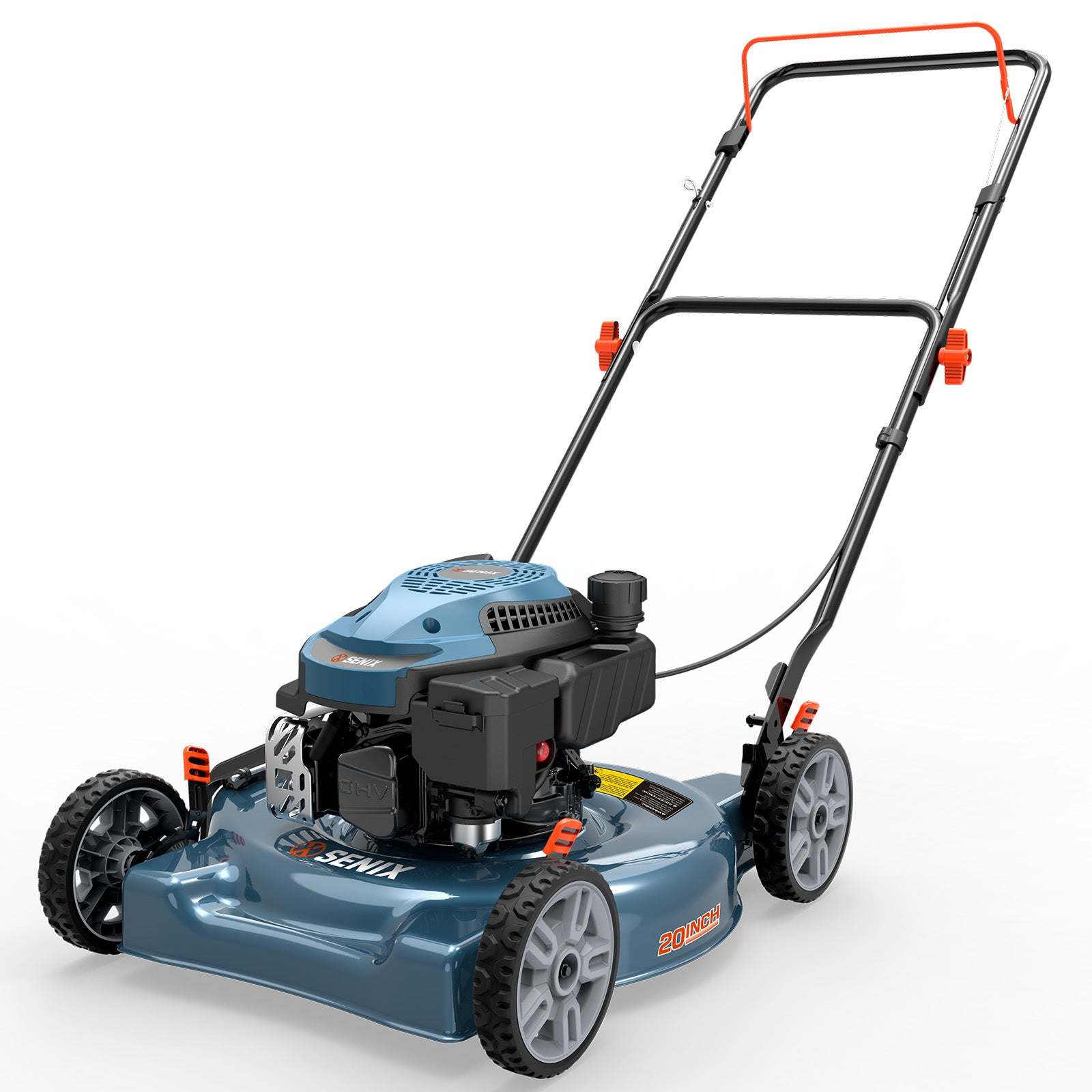 SENIX 20" 144cc 4-Cycle Gas Push Lawn Mower | SENIX Tools