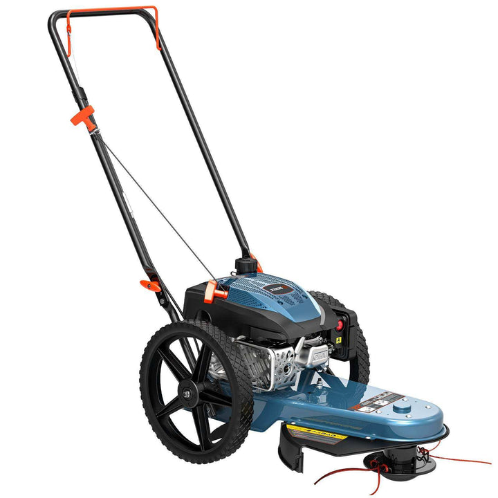22" 160cc 4-Cycle Gas Powered High Wheel String Trimmer