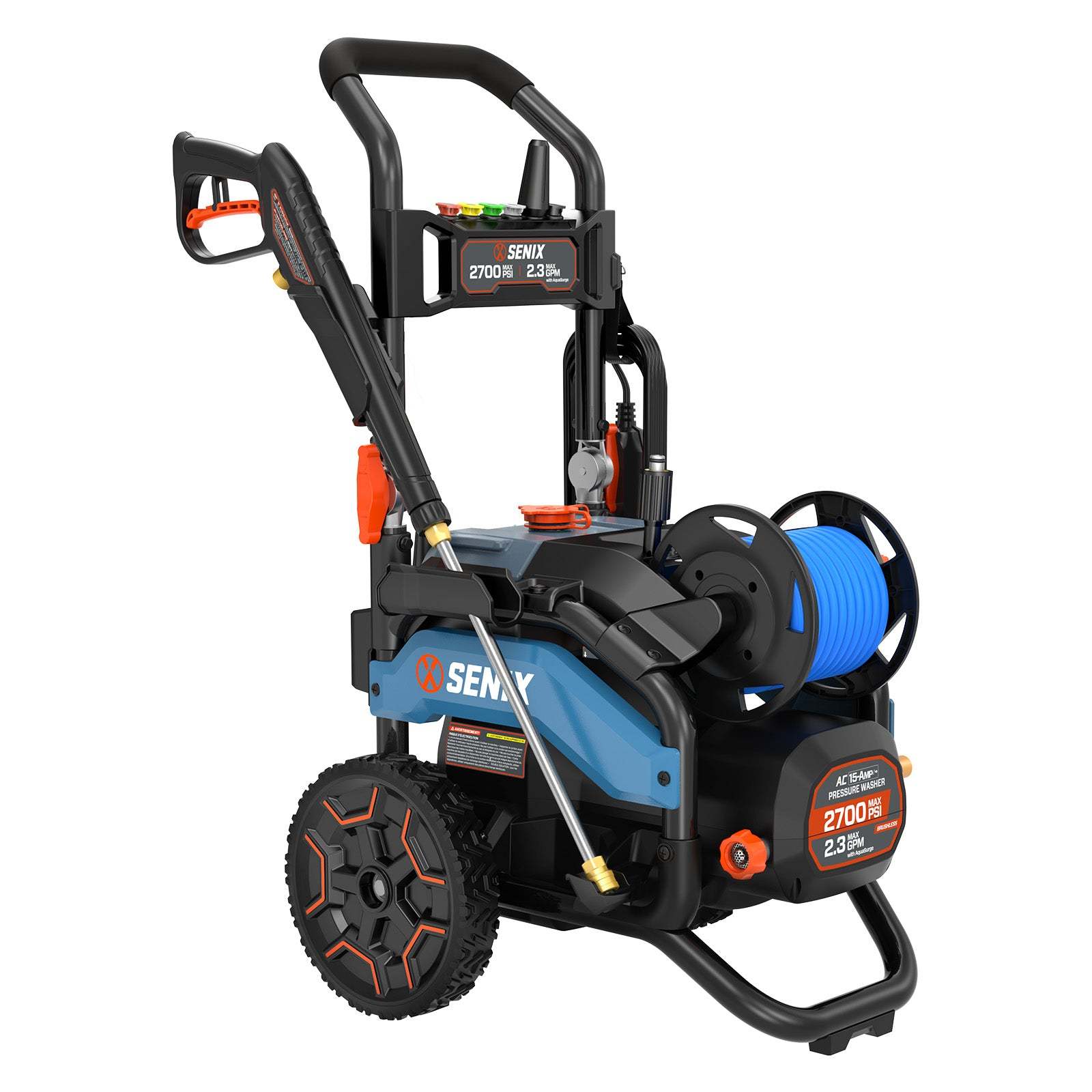 SENIX 2300-PSI 1.2-GPM Cold Water Electric Pressure Washer
