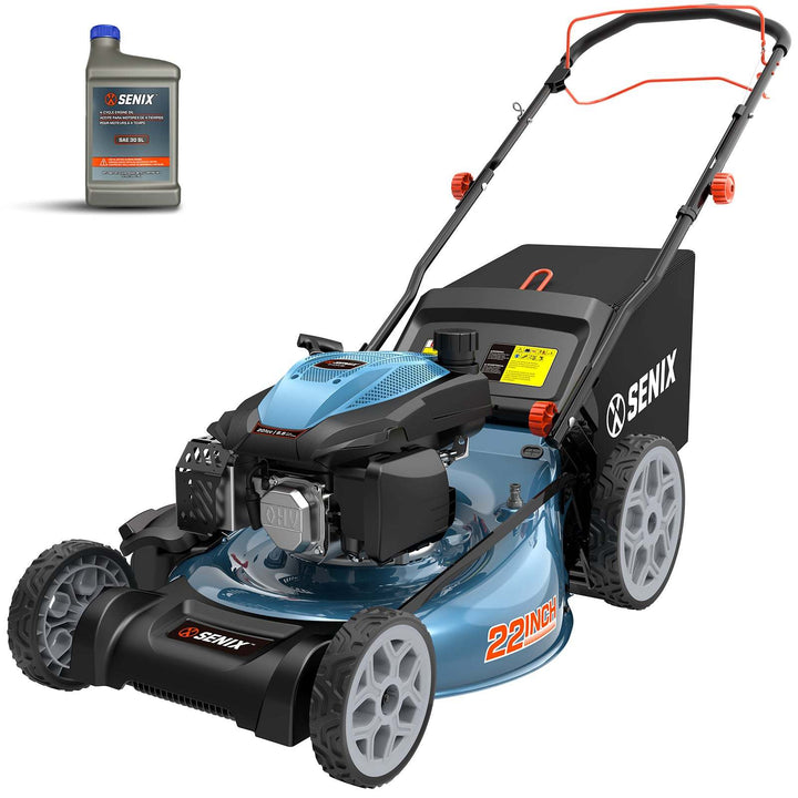 22-Inch 201cc Single-Speed Gas Mower