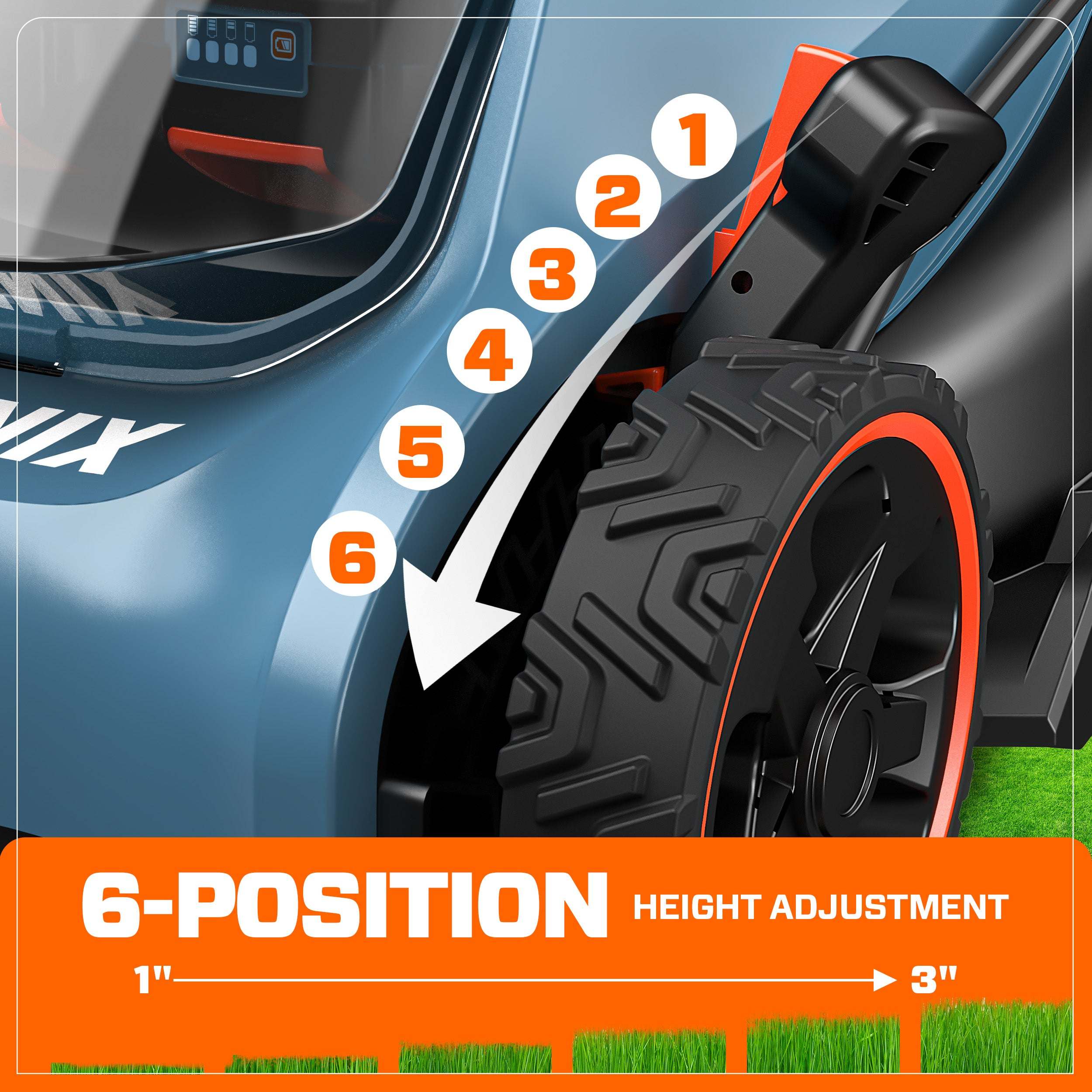 2X2 40V Max* 15" Cordless Electric Push Lawn Mower 2-in-1 Bagging & Mulching, Brushless (2 4.0 Ah Batteries & Charger Included)