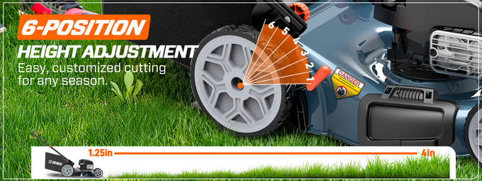 Cutting Height Adjustment 
