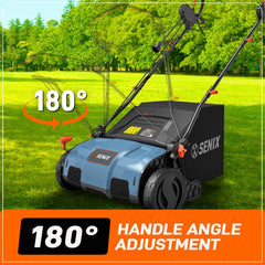13 Amp 15" Corded Electric Dethatcher & Scarifier Combo