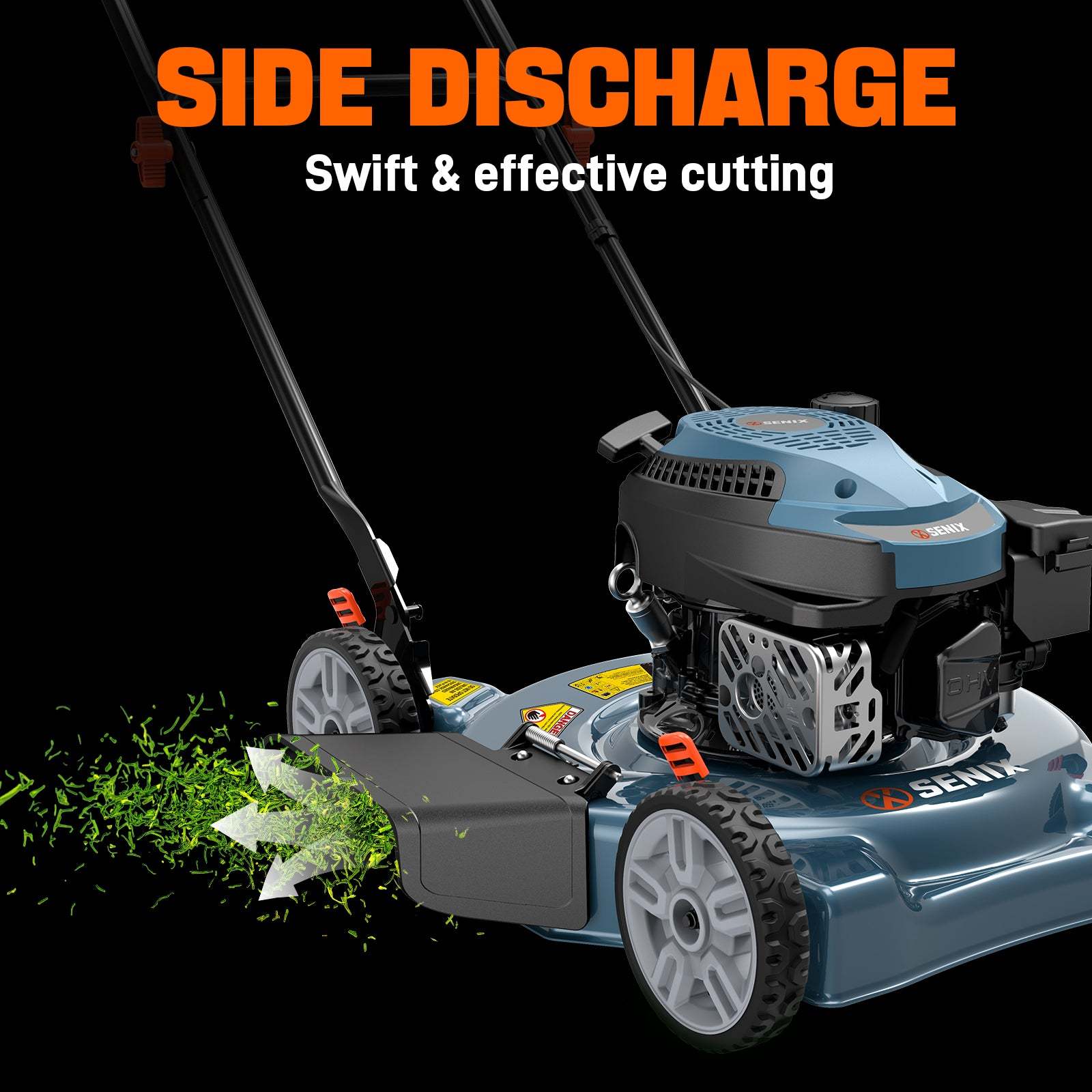 SENIX 20" 144cc 4-Cycle Gas Push Lawn Mower | SENIX Tools