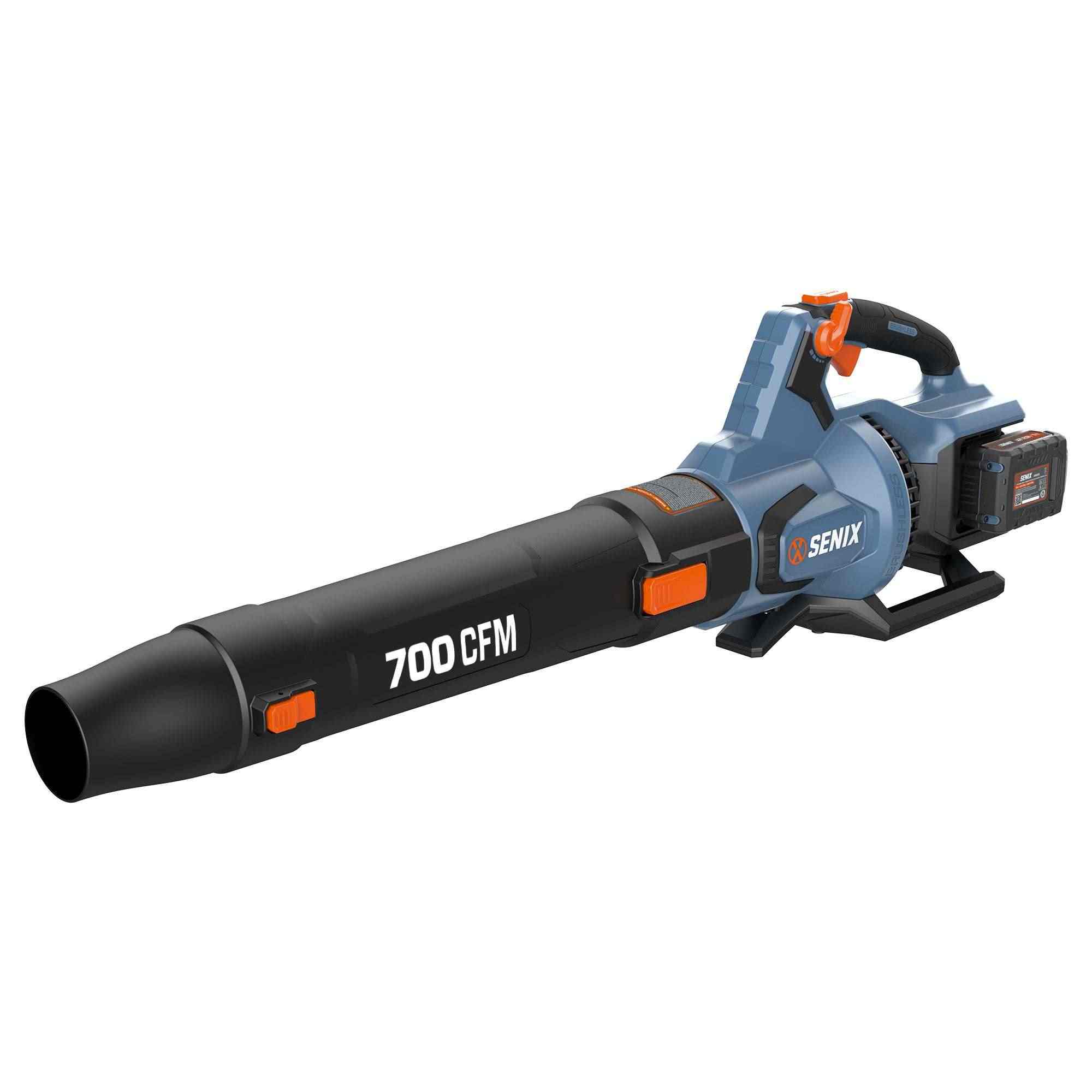 2X2 40V Max* Cordless Leaf Blower, Brushless (2 4.0 Ah Batteries & Cha | Leaf Blowers | SENIX Tools