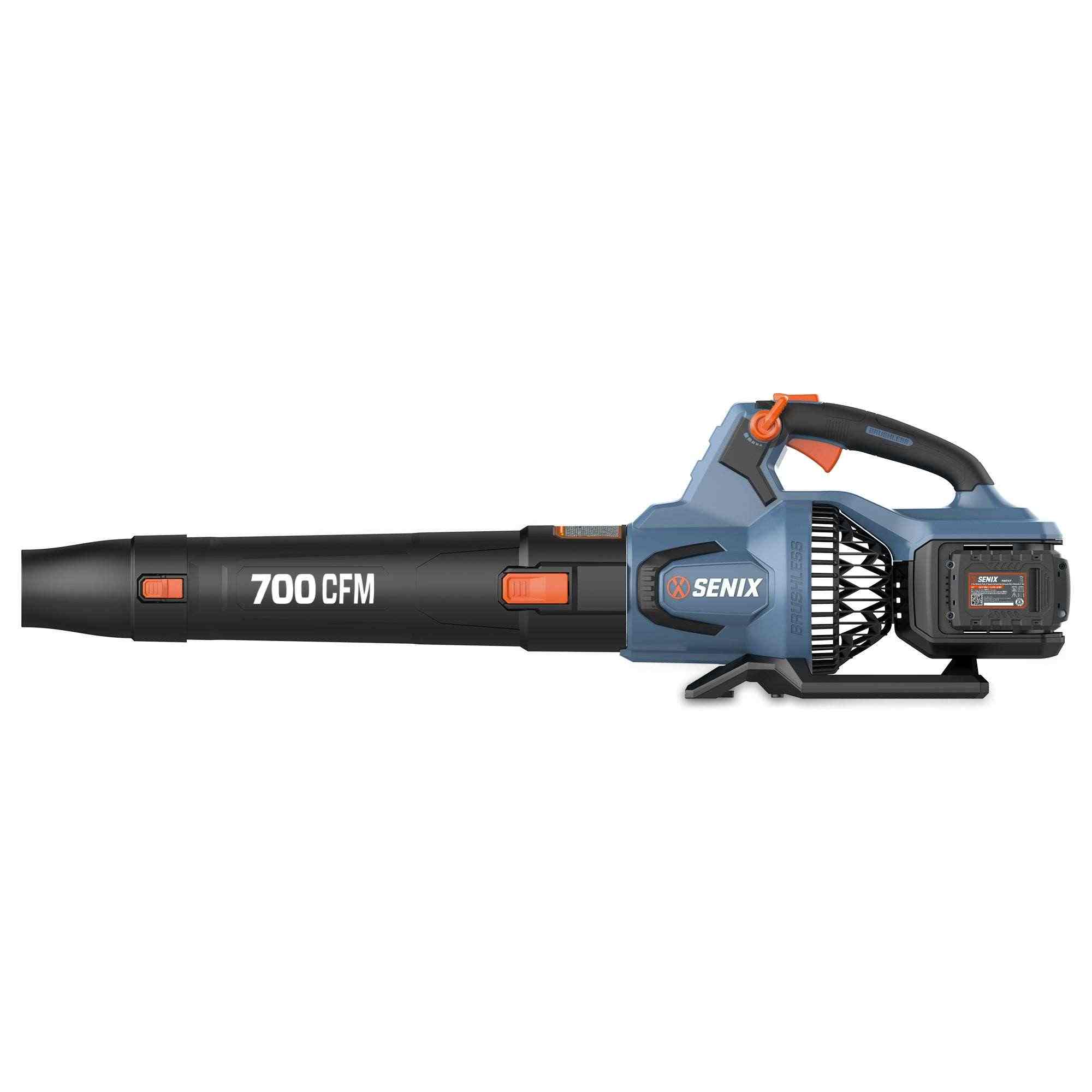 2X2 40V Max* Cordless Leaf Blower, Brushless (2 4.0 Ah Batteries & Cha | Leaf Blowers | SENIX Tools