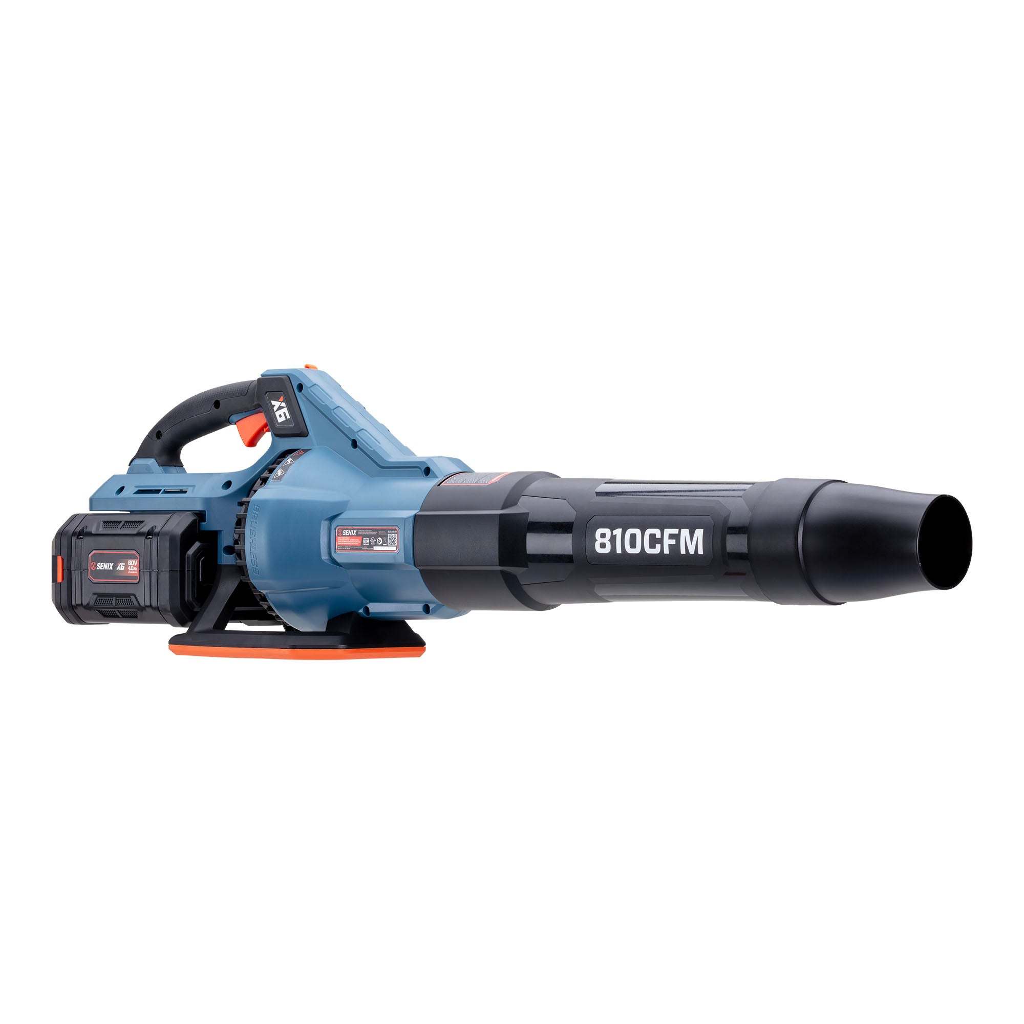X6 60V Max Cordless Leaf Blower, Brushless (Battery & Charger Included) | Leaf Blowers | SENIX Tools