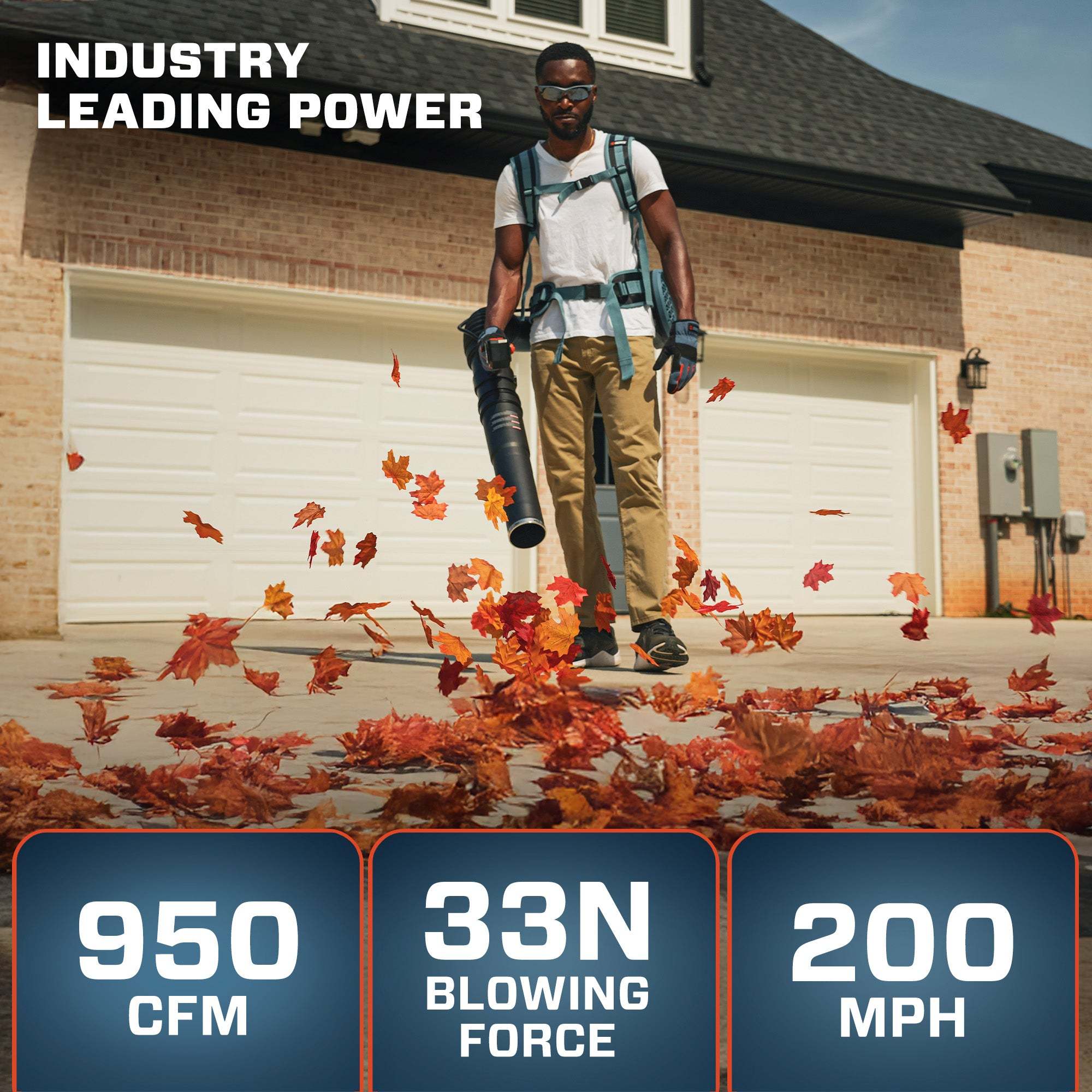 X6 60V Max* Cordless Backpack Blower, Brushless (Two 6.0 Ah Batteries & Charger Included)