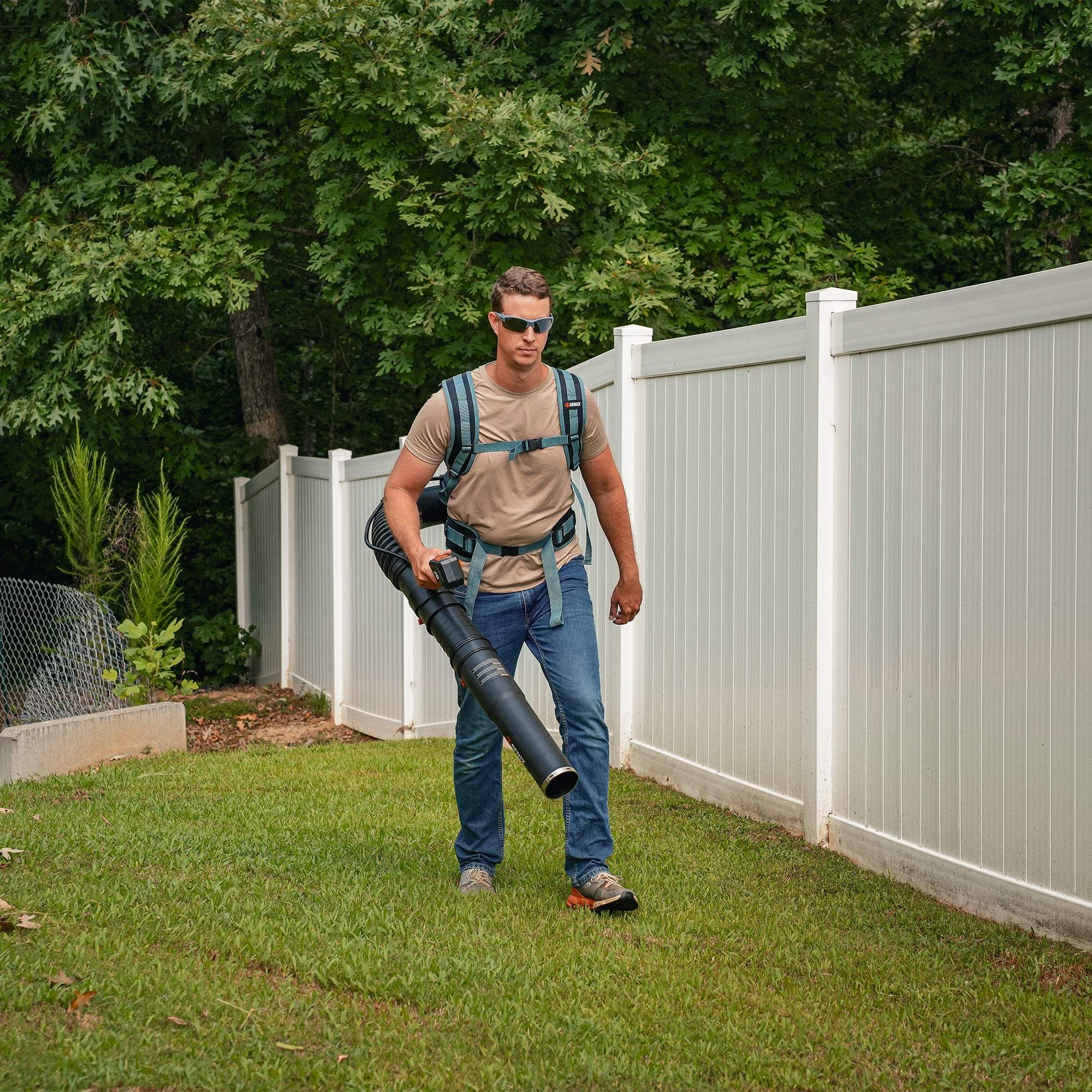 X6 60V Max* Cordless Backpack Blower, Brushless (Two 6.0 Ah Batteries & Charger Included)