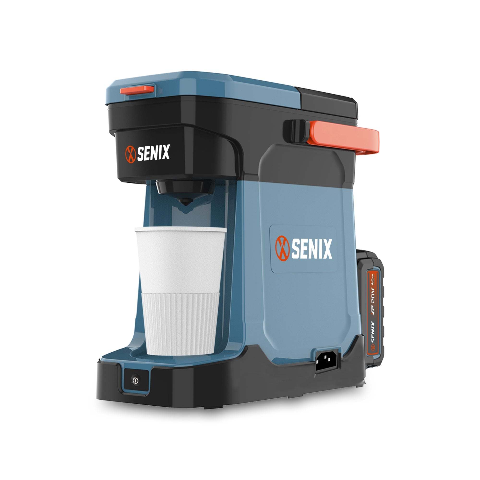 X2 20V Max Portable Hybrid Coffee Maker (Battery & Charger Included) | Lifestyle | SENIX Tools