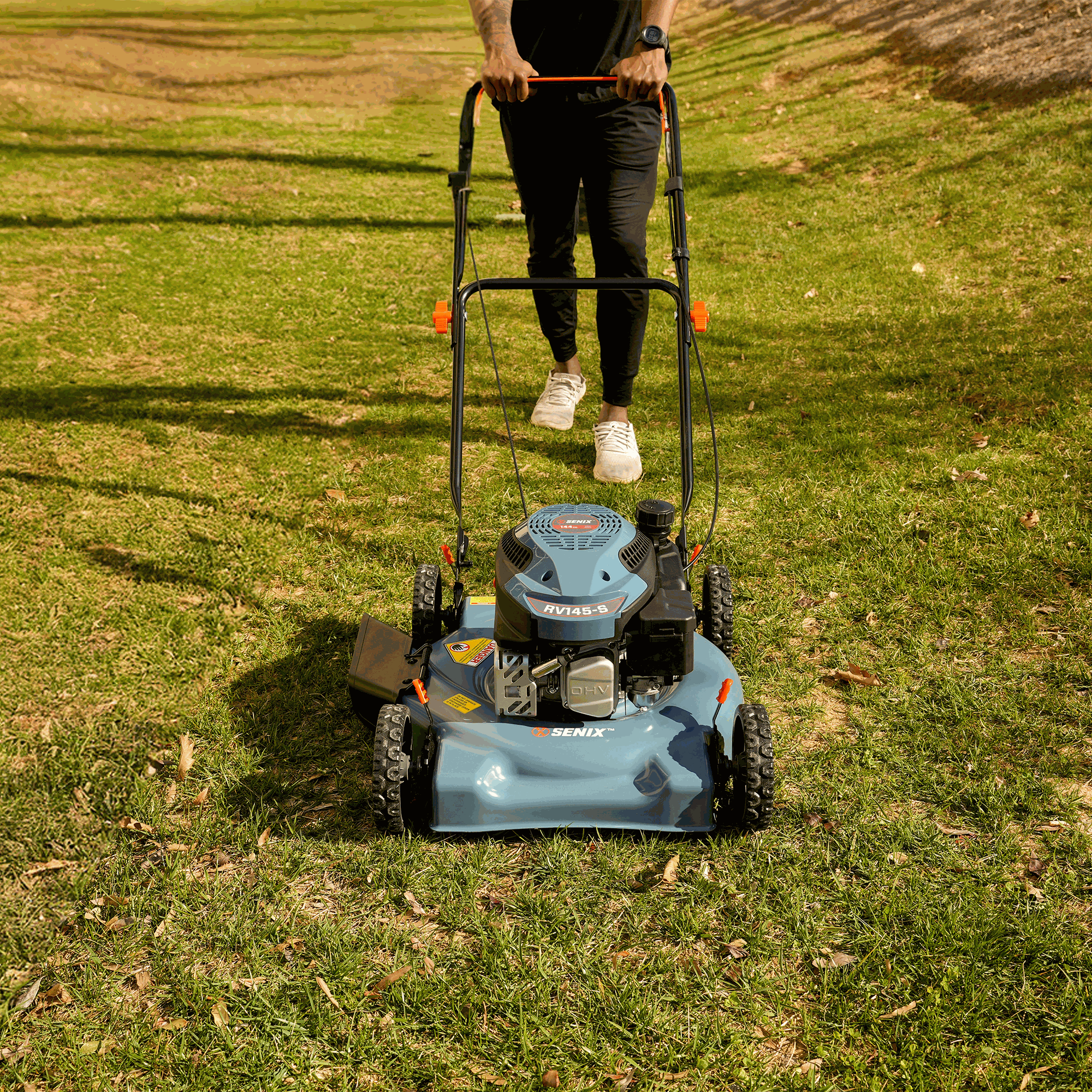 SENIX 20" 144cc 4-Cycle Gas Push Lawn Mower | SENIX Tools