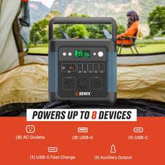 SENIX 1200 Watt Power Station | Portable Power | SENIX Tools