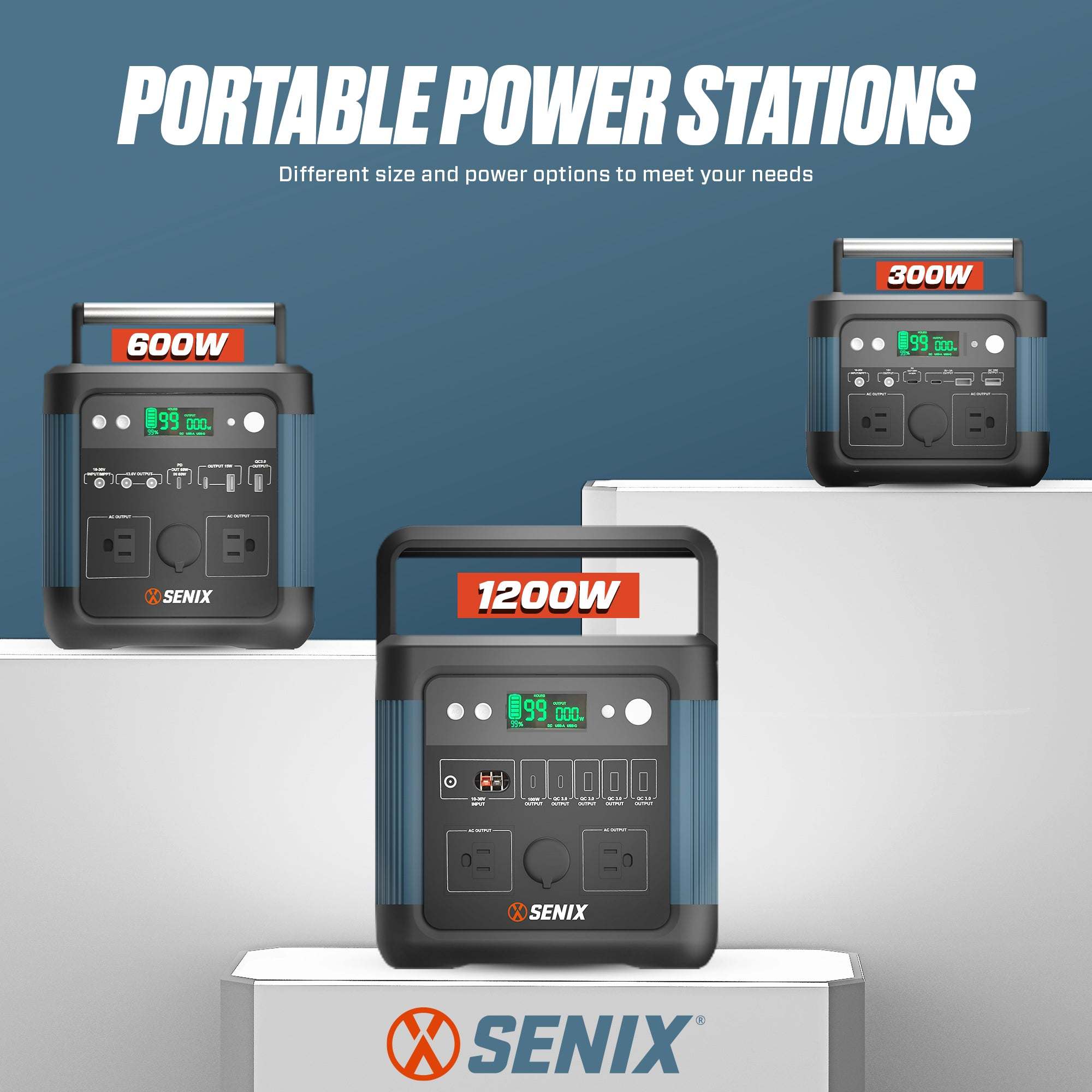 SENIX 1200 Watt Power Station | Portable Power | SENIX Tools