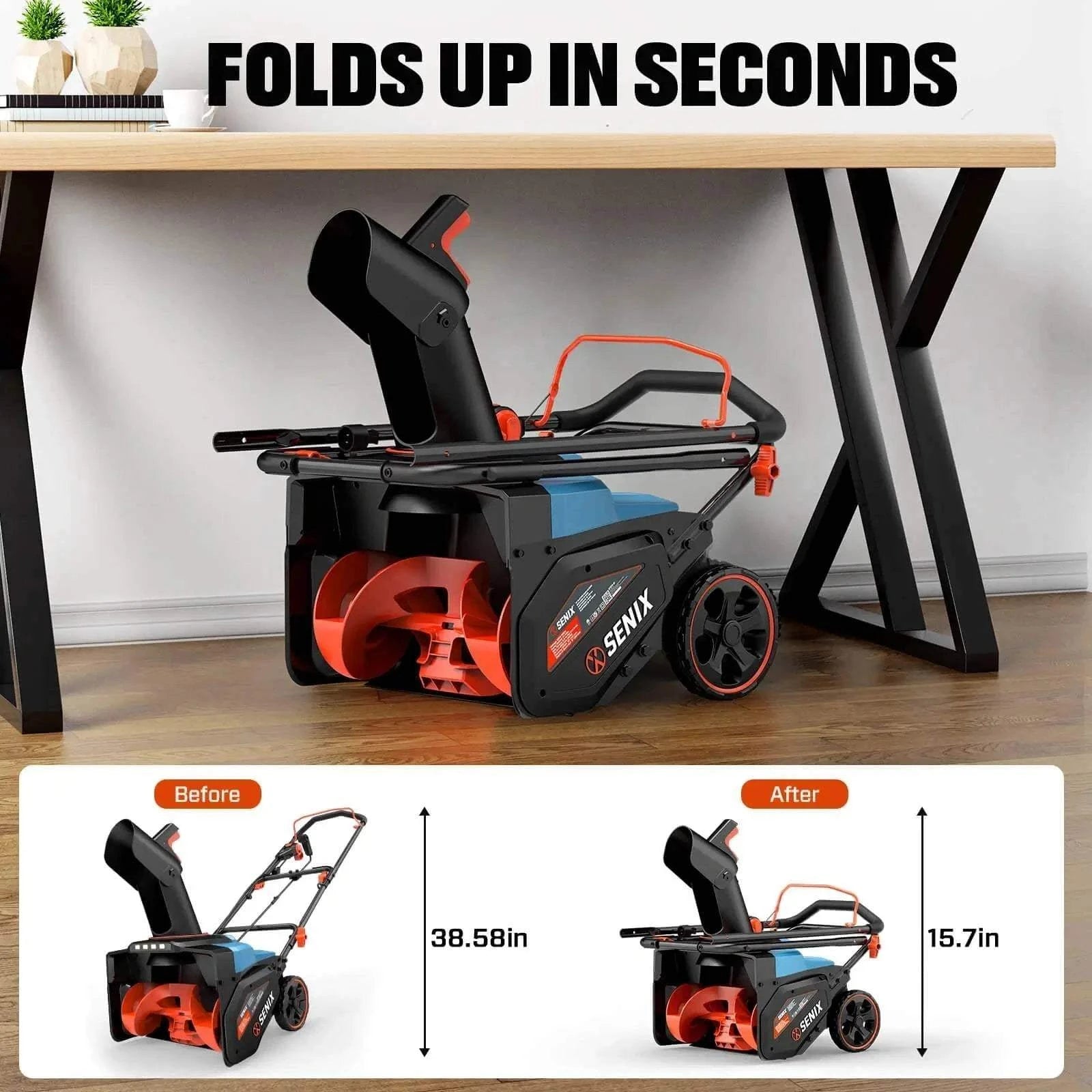 14 Amp 18" Corded Electric Snow Blower