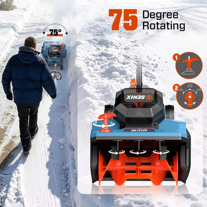 Control where discharged snow goes