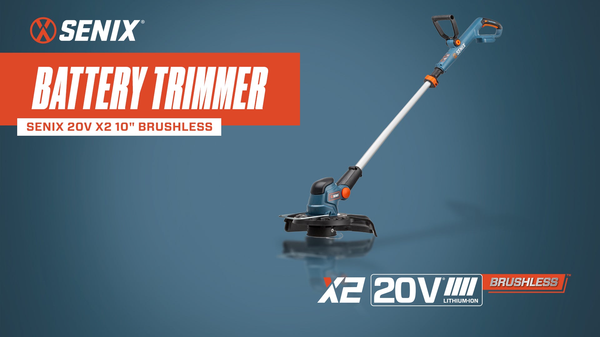 X2 20V Max* 10" Cordless String Trimmer (2.5 Ah Battery & Charger Included)