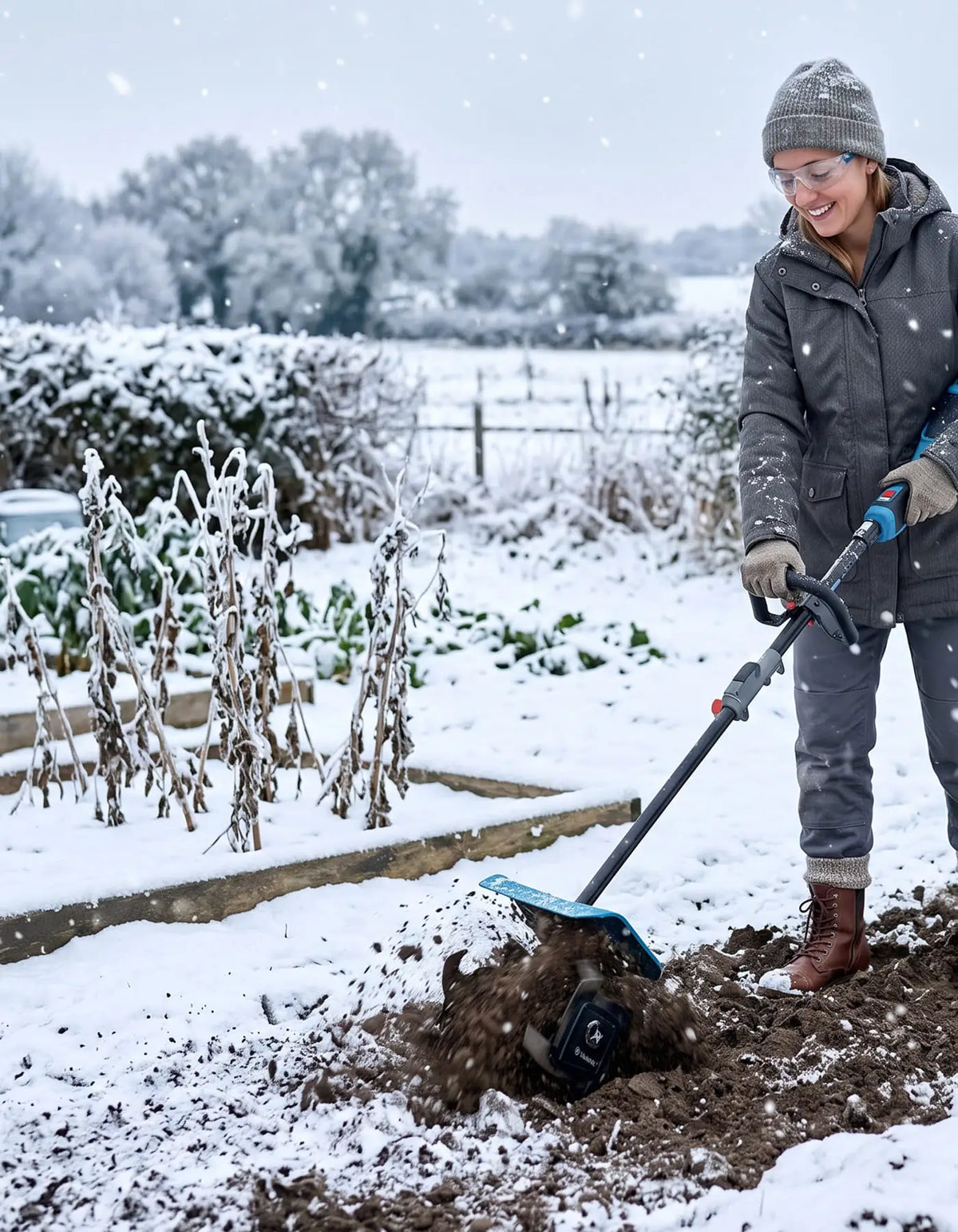 A fresh winter yard