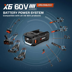 X6 60V Max* 10" Cordless Pole Saw, Brushless (3.0 Ah Battery & Charger | Pole Saws | SENIX Tools