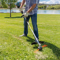 4QL® 26.5cc 4-Cycle 18" Gas String Trimmer, Attachment Capable | String Trimmers | SENIX Tools