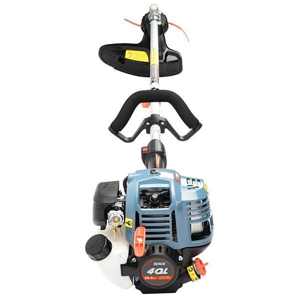 4QL® 26.5cc 4-Cycle 18" Gas String Trimmer, Attachment Capable | String Trimmers | SENIX Tools