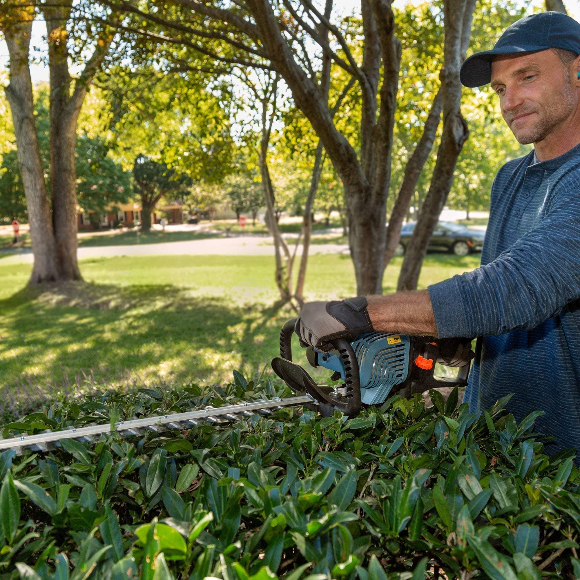 4QL® 26.5cc 4-Cycle 22" Gas Hedge Trimmer | Hedge Trimmers | SENIX Tools